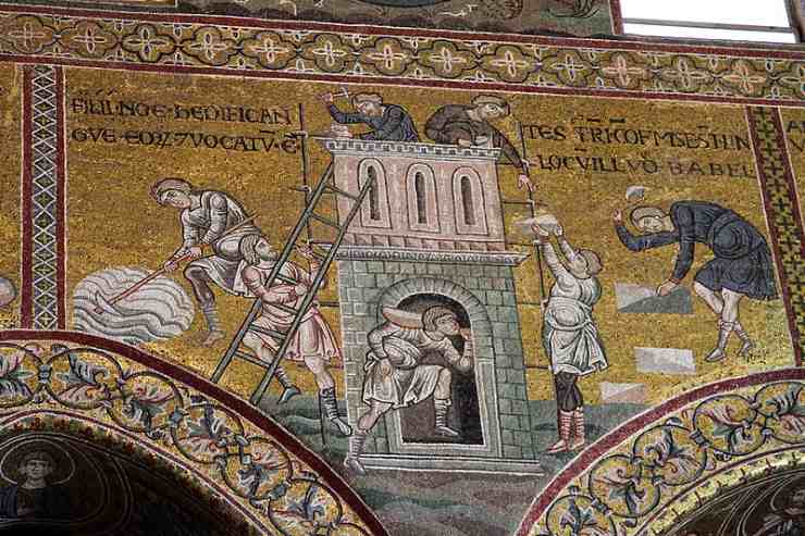 Dipinto interno della Cattedrale di Monreale