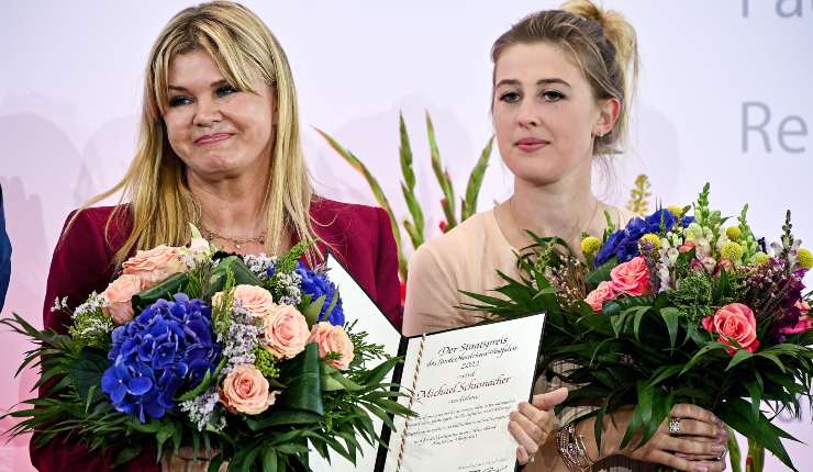 Schumacher presente matrimonio figlia Gina Maria