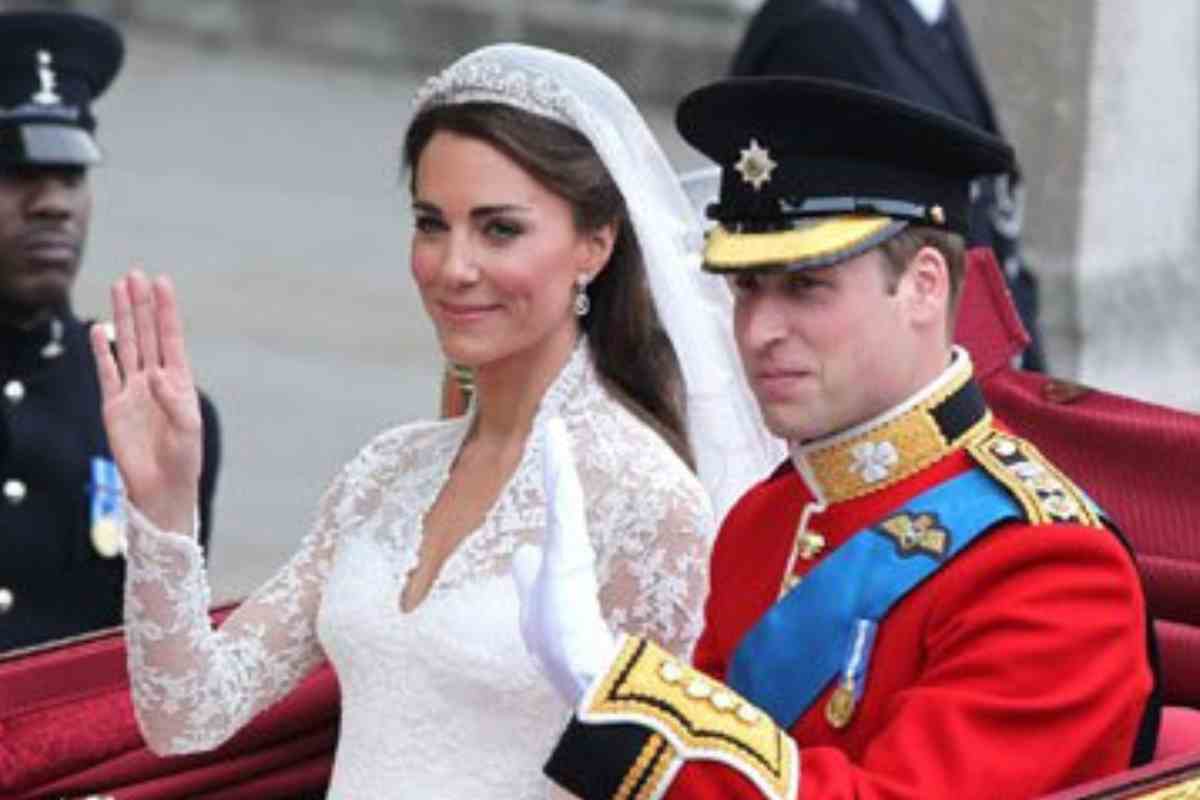 William e Kate ruolo di Re Carlo al matrimonio
