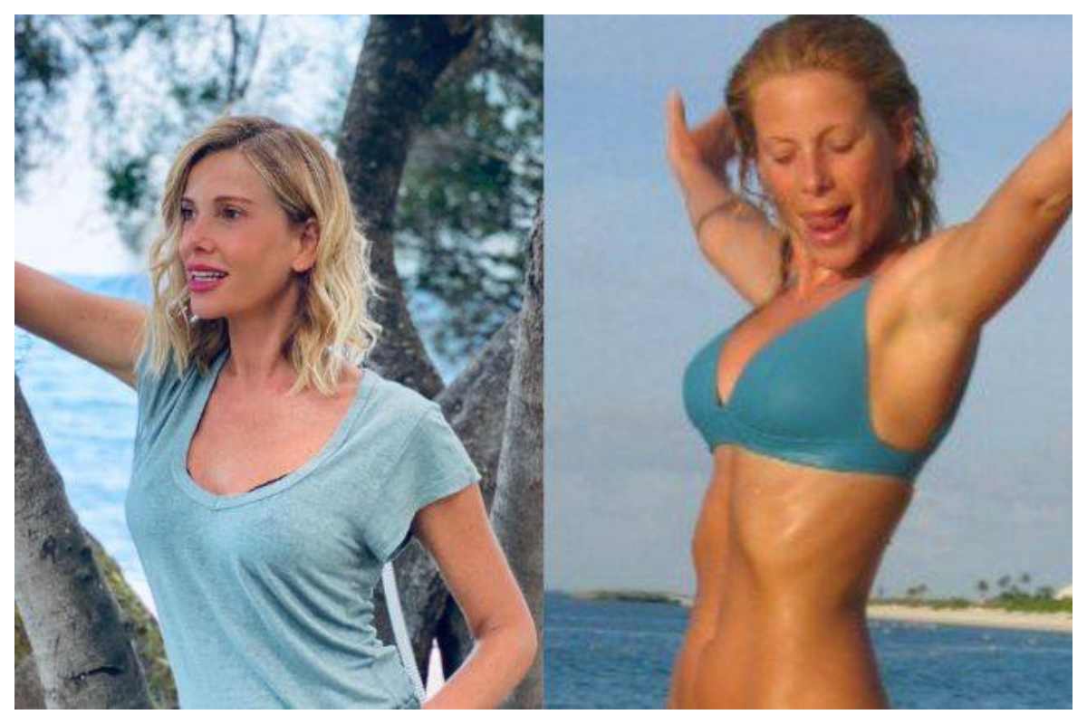 Alessia Marcuzzi prima e dopo la riduzione al seno