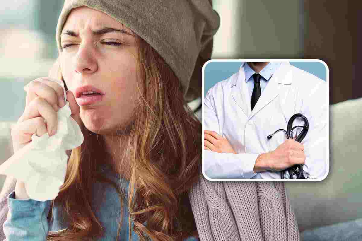 Mal di gola, tosse e raffreddore no influenza