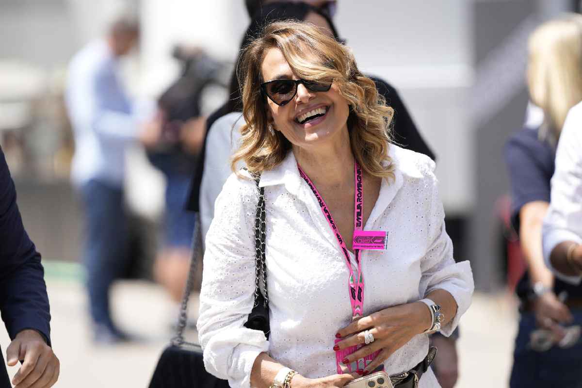 Barbara D'Urso che sorride