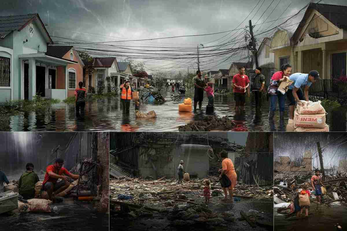 Alluvione a Giarre: attivato un numero verde per la gestione dei detriti