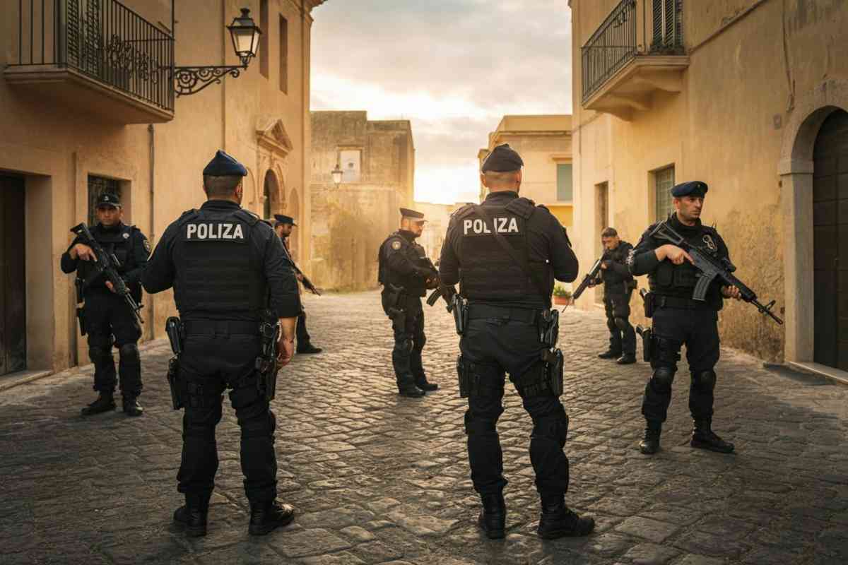 Arresti all’alba: la polizia colpisce la mafia nel catanese