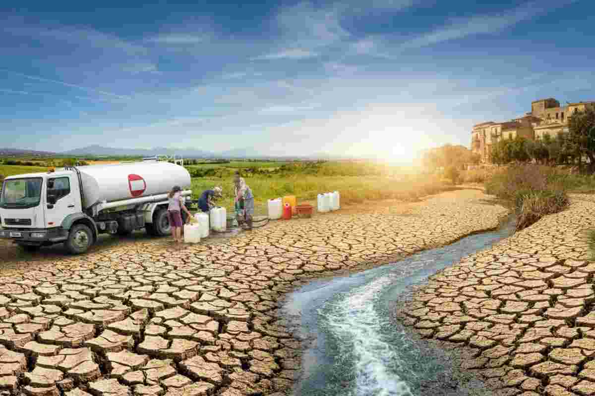 Caltanissetta in crisi: interrotta la distribuzione dell'acqua per la siccità