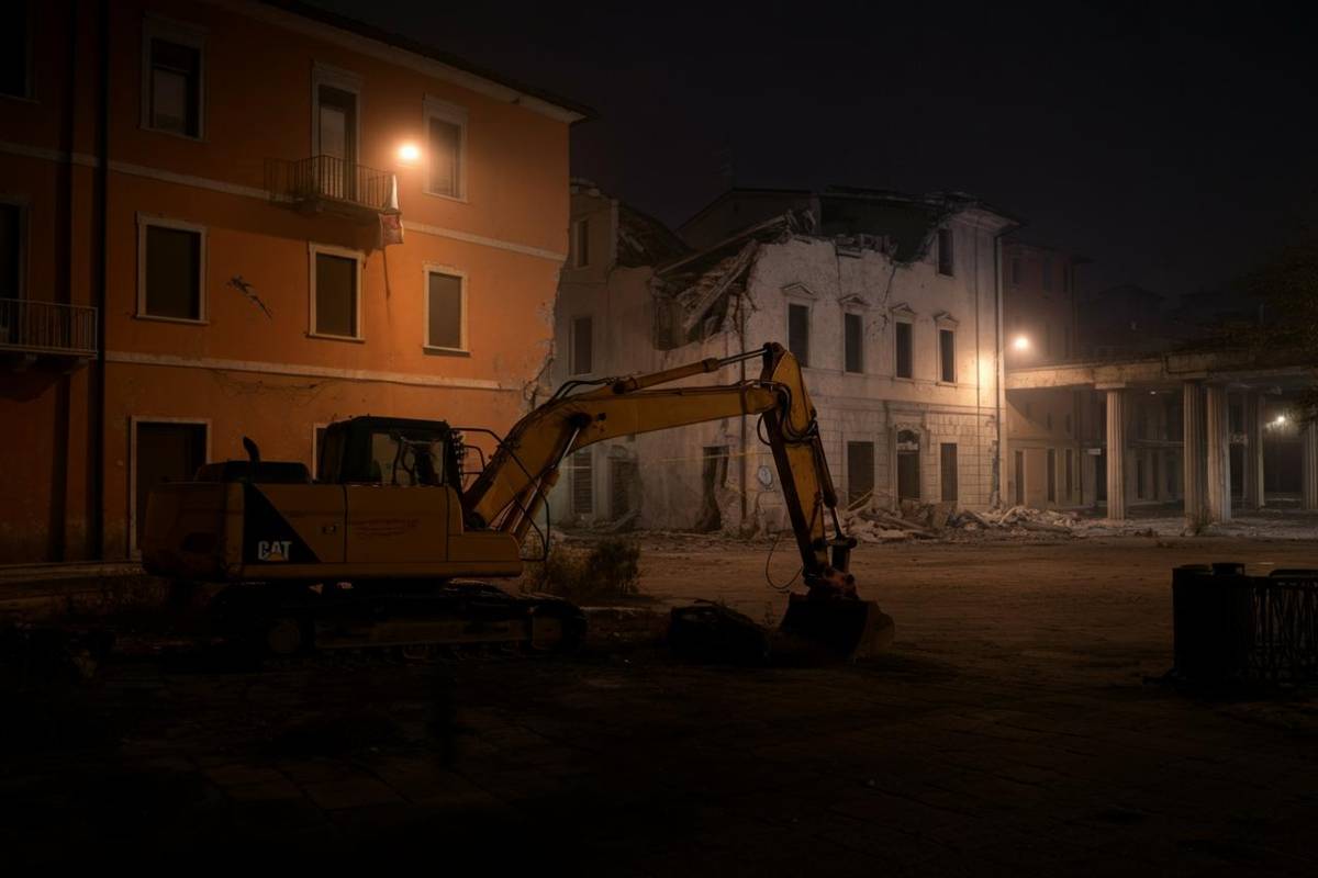 Colpo audace a Grammichele: la banda degli escavatori colpisce ancora al bancomat!