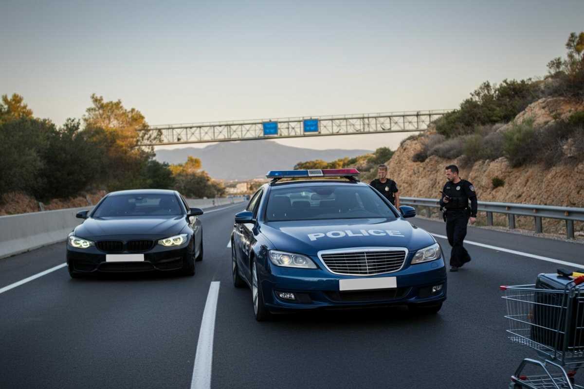Corsa spericolata con un trolley carico di droga, arresto choc