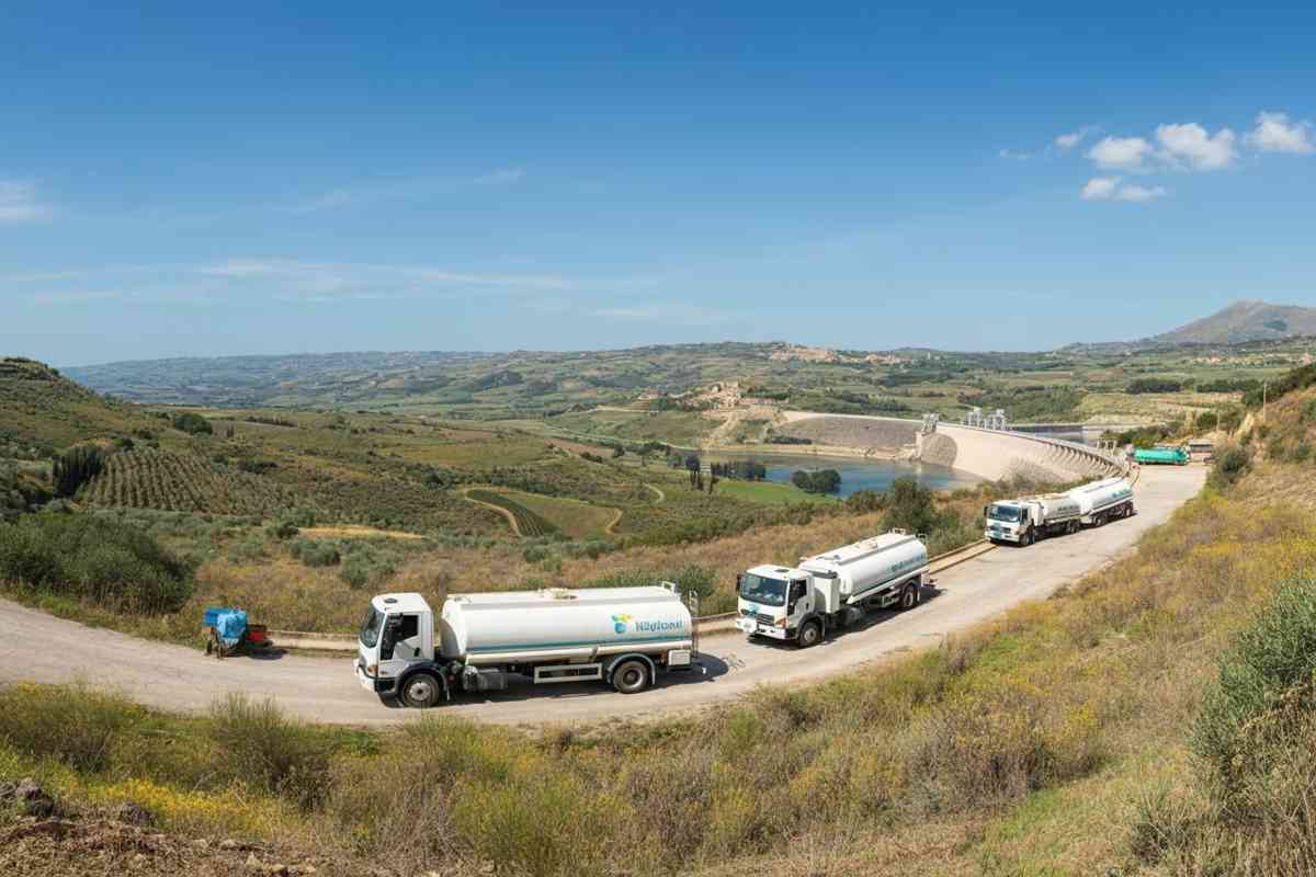 Emergenza Idrica: Comuni del Nisseno e dell'Ennese senza Acqua a Causa dei Lavori ad Ancipa
