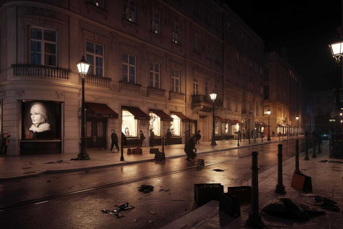 Furto audace nella boutique di Valentino a Roma: scomparsi tesori in pelle!