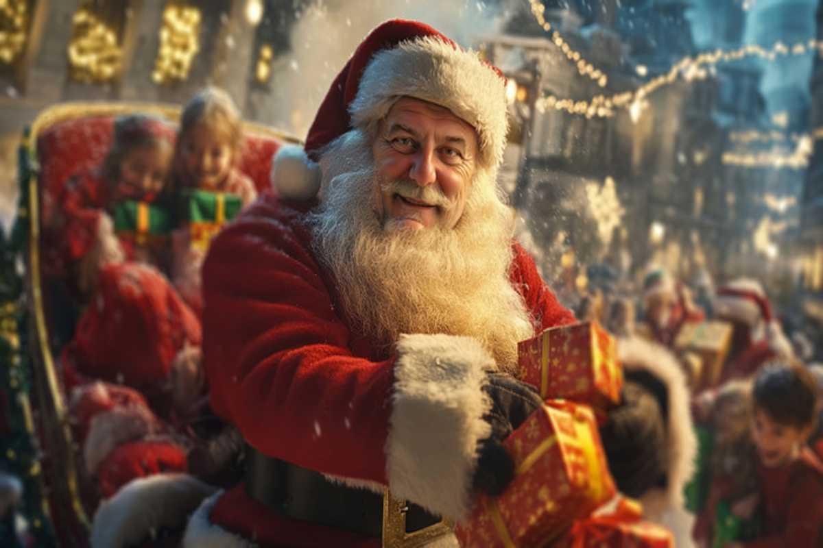 Gerry scotti presenta il suo attesissimo album di natale con la hit santa tell me