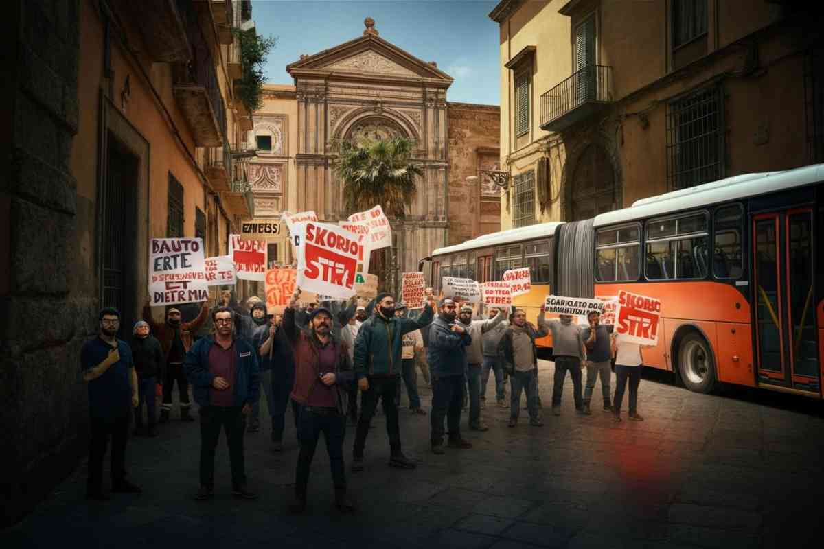 Sciopero di 4 ore all’Amat: Palermo si ferma martedì 19 novembre