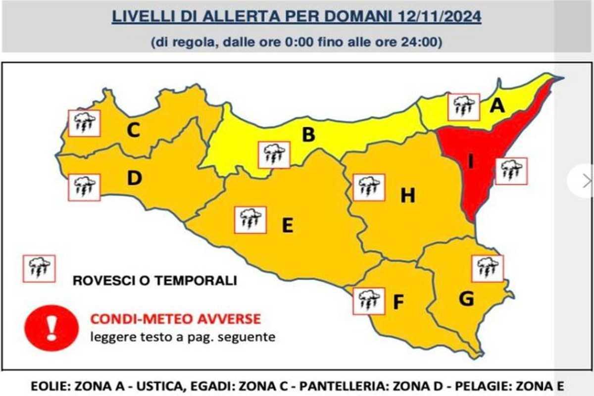 Sicilia in Allerta Rossa: Tempeste in Arrivo sulla Costa Ionica!
