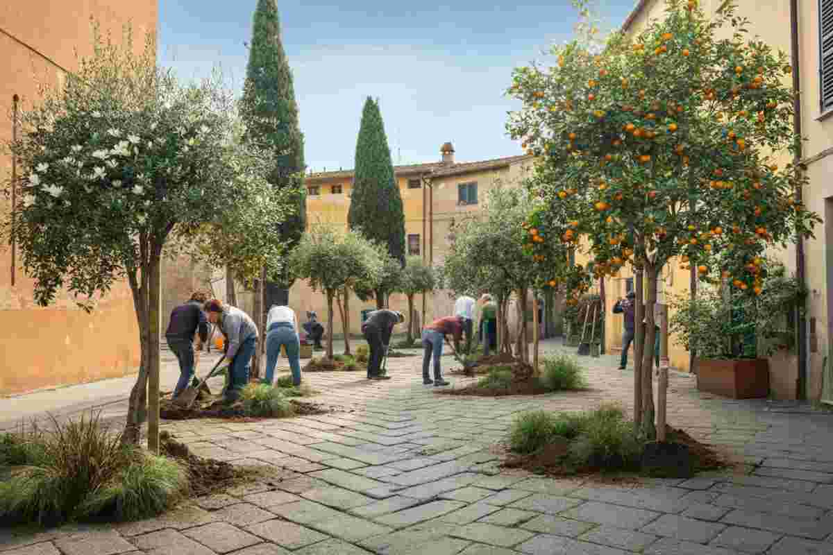 Bagheria si colora di verde: nuovi alberi per le strade della città
