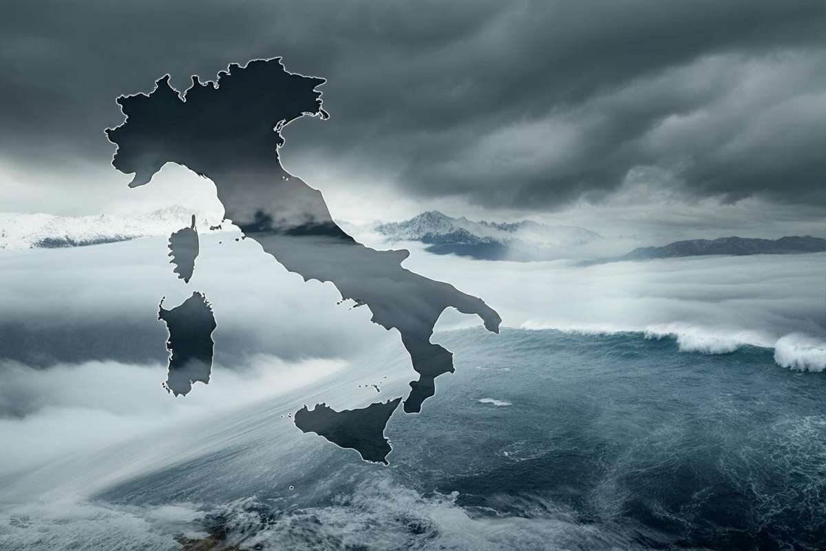 Italia sotto assedio: maltempo, vento e neve colpiscono il paese