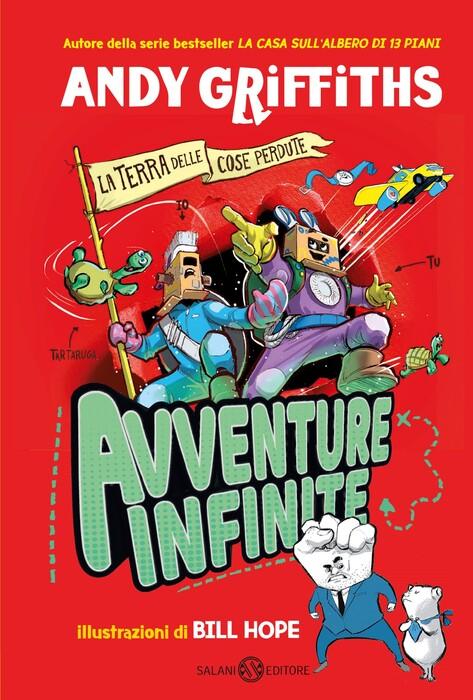 Andy griffiths presenta un nuovo viaggio con 'avventure infinite'
