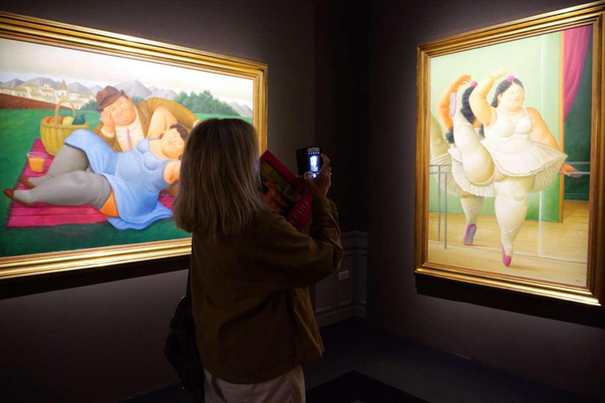 La mostra di botero chiude con un successo straordinario
