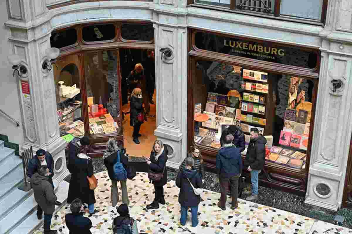 Luxemburg si trasferisce in una delle librerie storiche d'italia