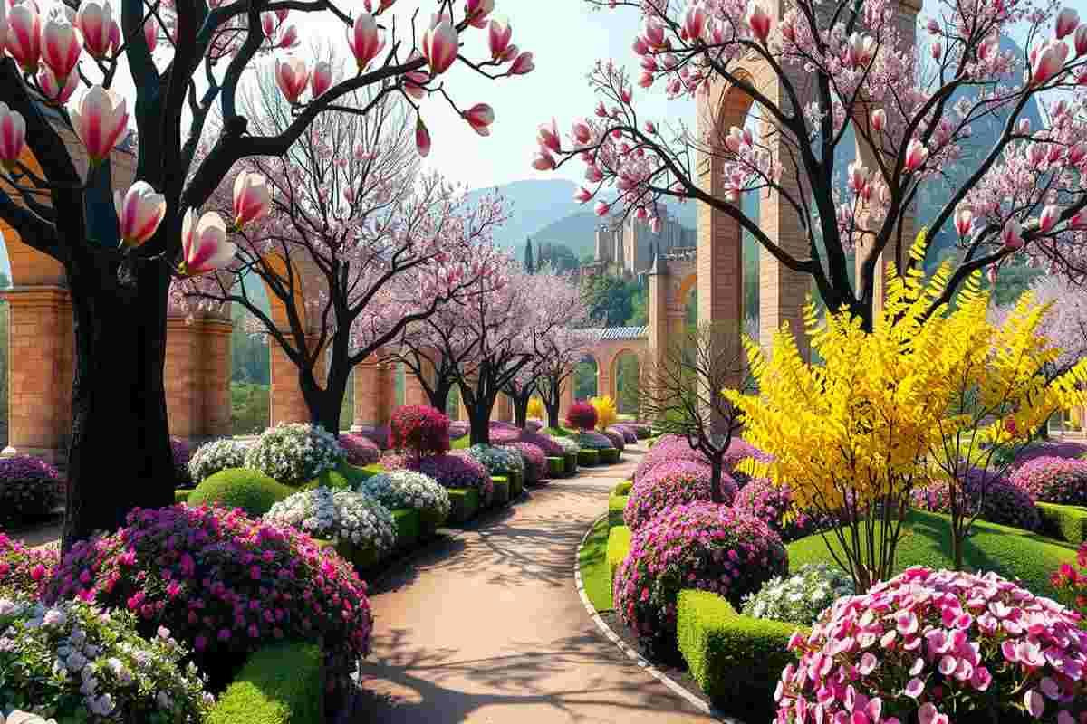 Rinasce la magia: il Giardino di Ninfa riapre con una fioritura incantevole