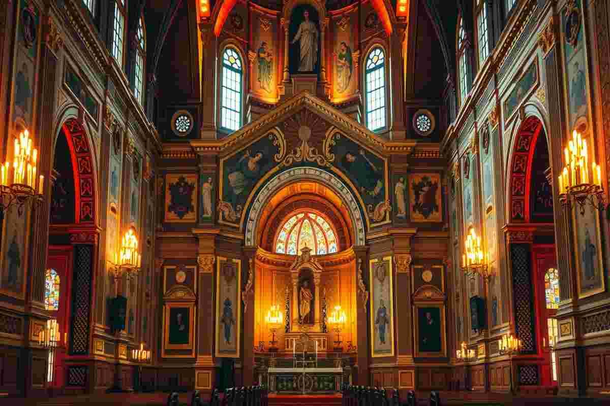 San Luigi de' Francesi: un'esperienza unica con la macchina delle Quarant'ore