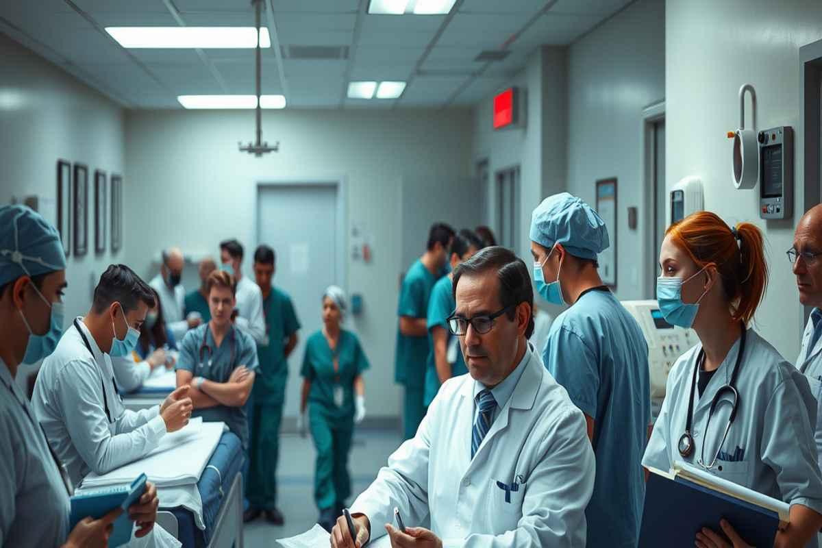 Infermiere colpito al volto da una bottiglia d'acqua in ospedale: un episodio choc