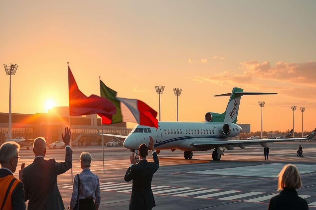 Re Carlo e Camilla in partenza dall'Italia: l'emozionante addio all'aeroporto di Forlì