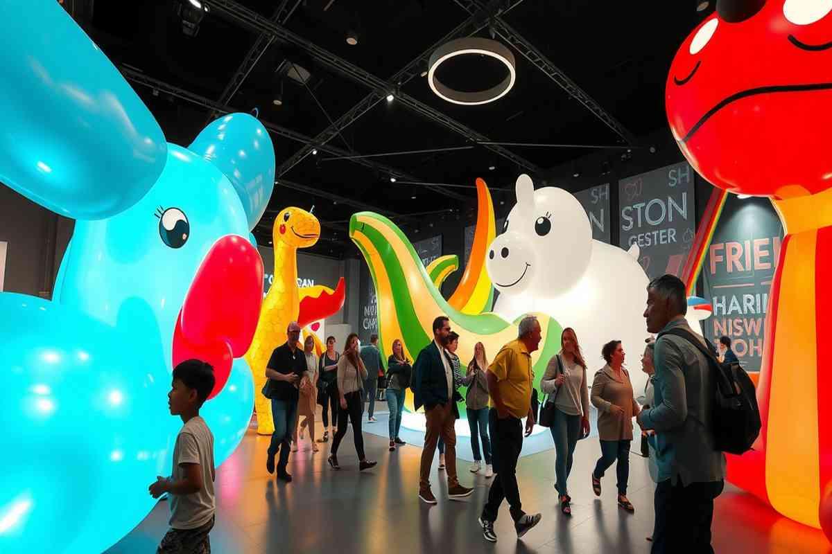 Euphoria: l'arte gonfiabile trasforma Parigi in un sogno ludico