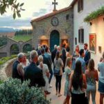 Il bassista dei Red Hot Chili Peppers inaugura una mostra nel Chianti