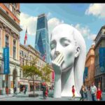 Napoli si illumina con Silent Hortense: l'ultima creazione di Jaume Plensa
