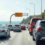 Traffico intenso e code in arrivo sull'A19 nei pressi di Palermo