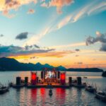Tramonti magici: il primo floating festival Fvg con Elisa