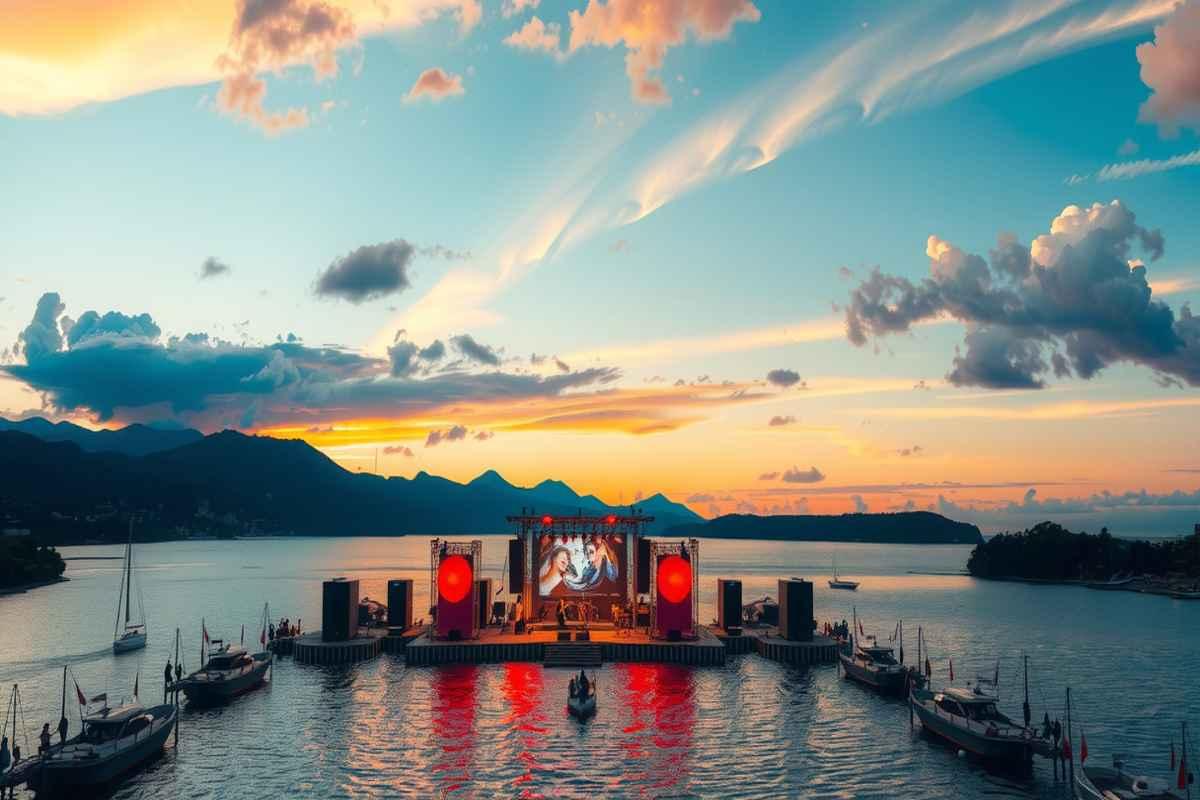 Tramonti magici: il primo floating festival Fvg con Elisa