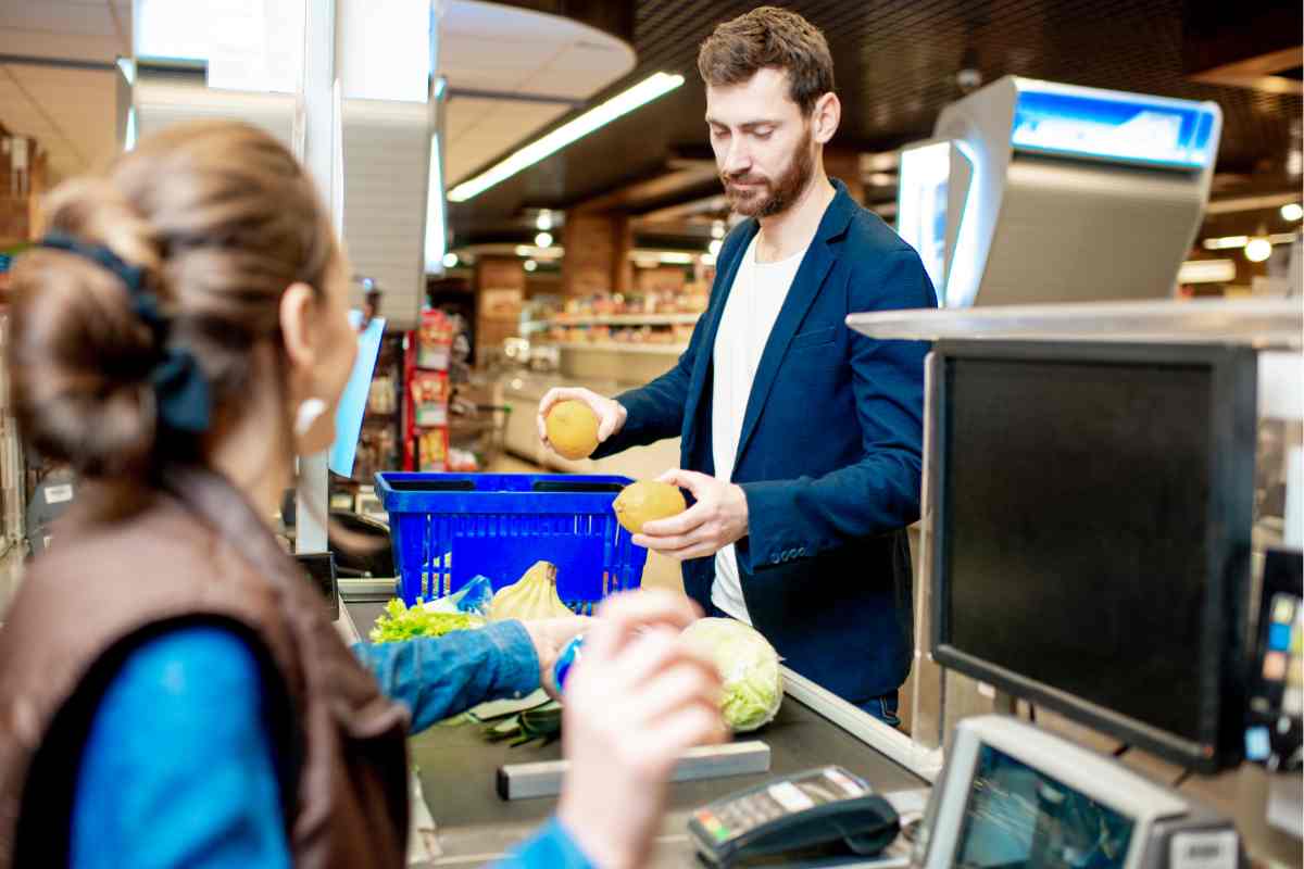 Supermercato cassa