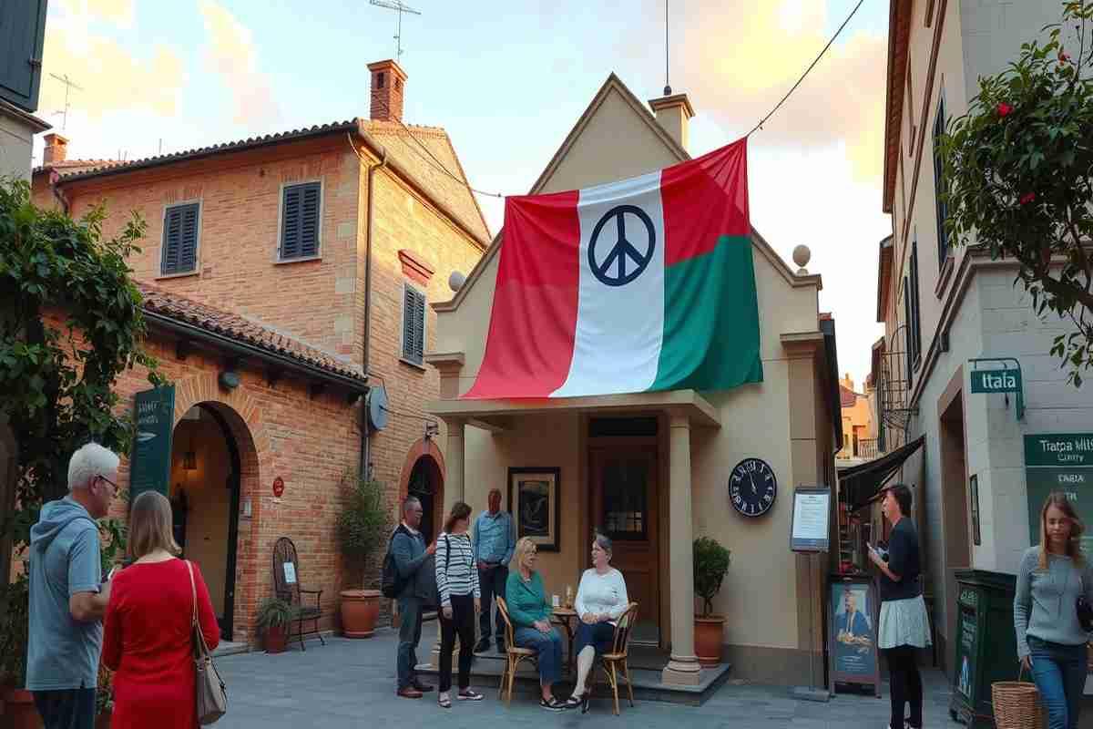 Montedoro celebra la cultura palestinese con l'esposizione della bandiera nel municipio
