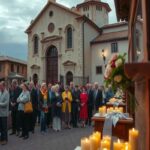 Pippo Baudo, l'ultimo saluto: aperta la camera ardente a Militello prima dei funerali