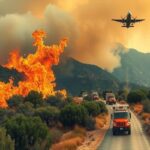 Fiamme nell'agrigentino: allerta per la salvaguardia delle foreste