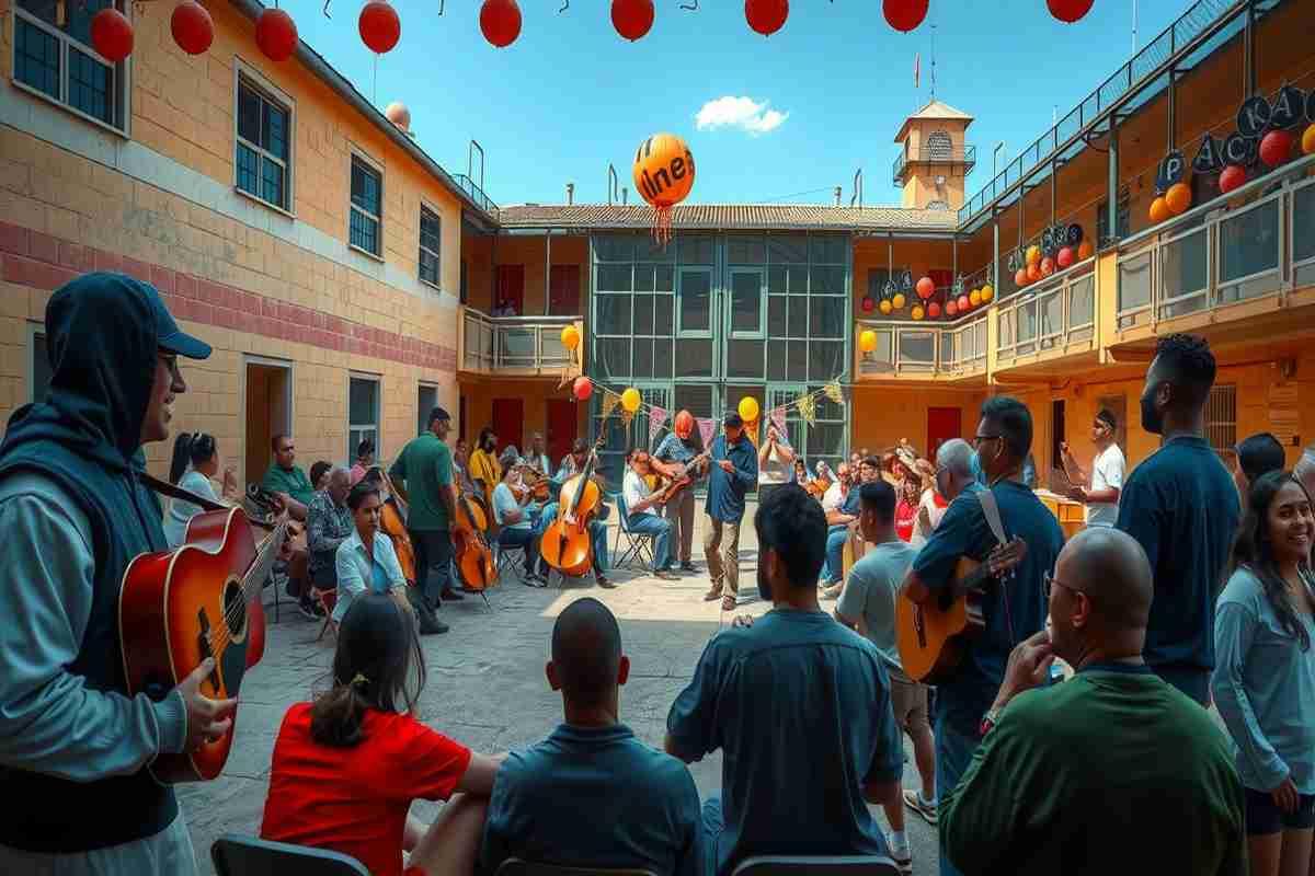 I finalisti di Musicultura portano la musica dietro le sbarre per i detenuti