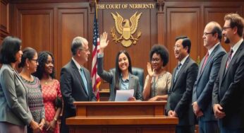 La storica giuramento della prima giudice di origini srilankesi sulla Costituzione