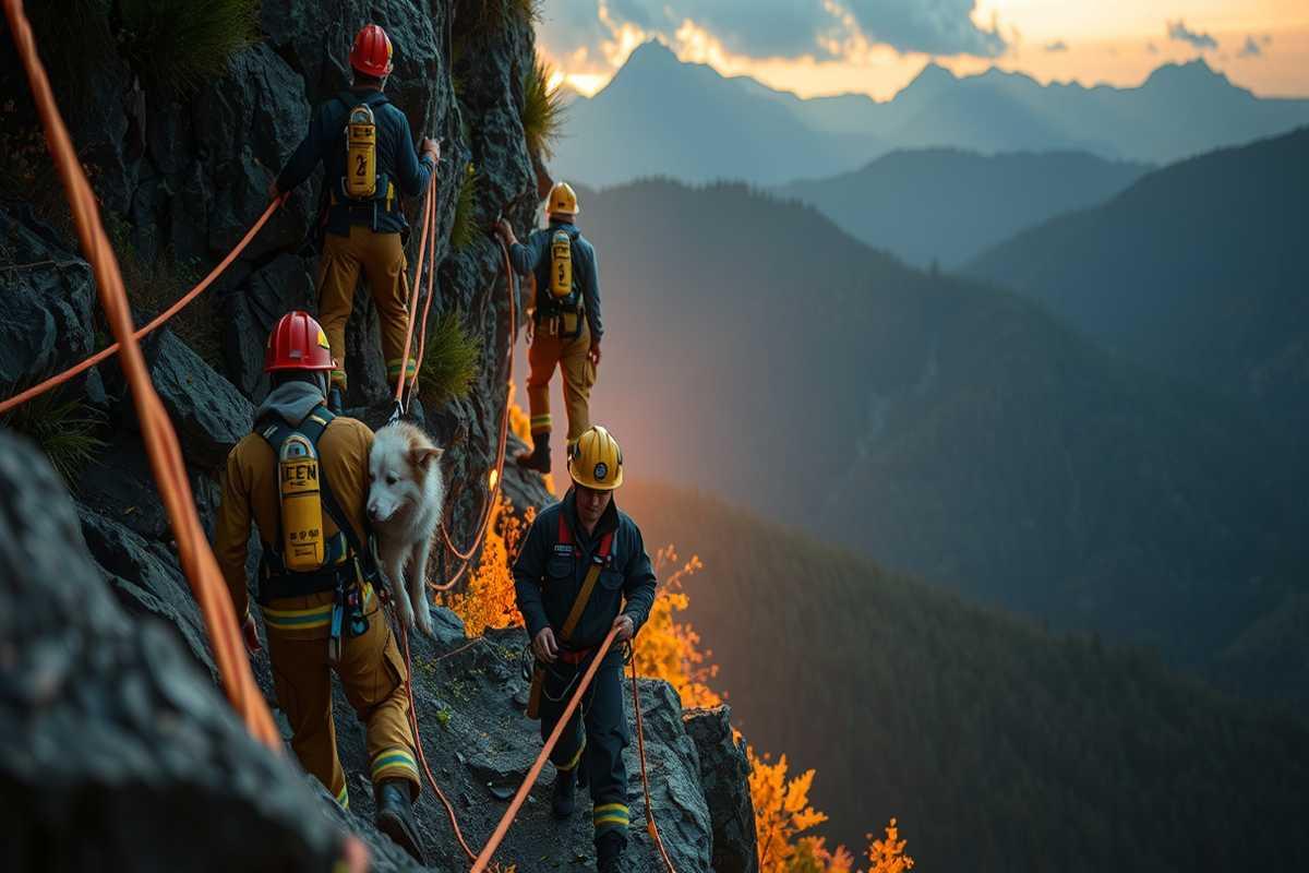 Salvataggio eroico: un cane in pericolo nel palermitano recuperato dai vigili del fuoco