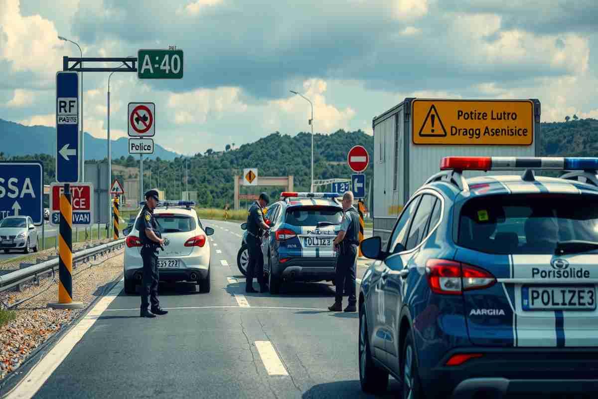 Scoperto con 27 kg di cocaina in auto: arrestato un albanese