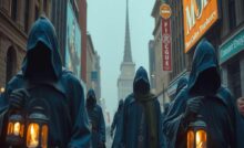 Incappucciati in passerella: il mistero del lancio di The Traitors a Milano