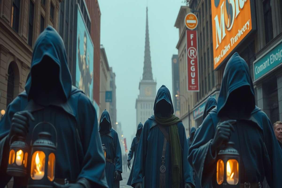 Incappucciati in passerella: il mistero del lancio di The Traitors a Milano