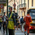 Incidente a Palermo: gravemente ferita una donna incinta investita da un pullman