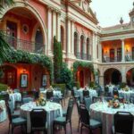 Palazzo Parlamento Sicilia si trasforma in un'elegante sala per cene dell'Aci Club