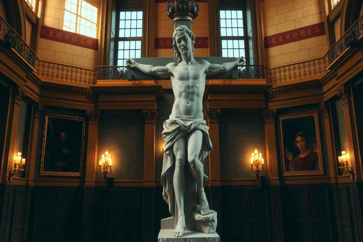 Il capolavoro di Michelangelo: il Cristo Giustiniani in mostra a Palermo