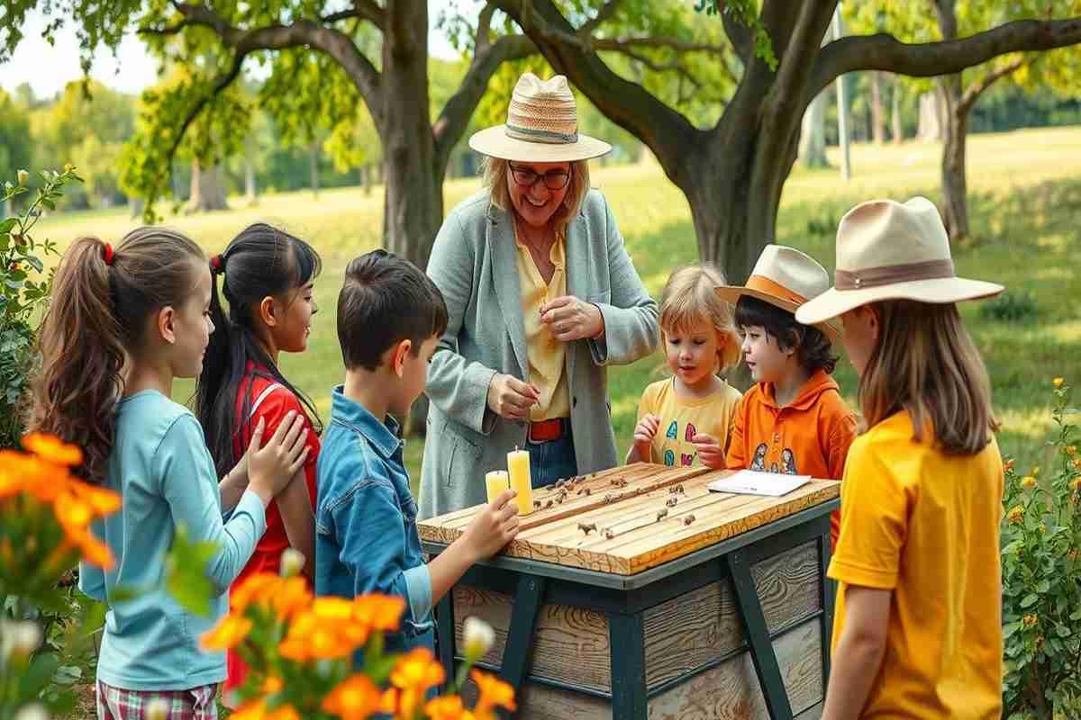 Laboratori di apicoltura per bambini nel suggestivo Bosco Capodimonte