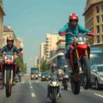 Manovre pericolose in moto: video virali rimossi dai social media