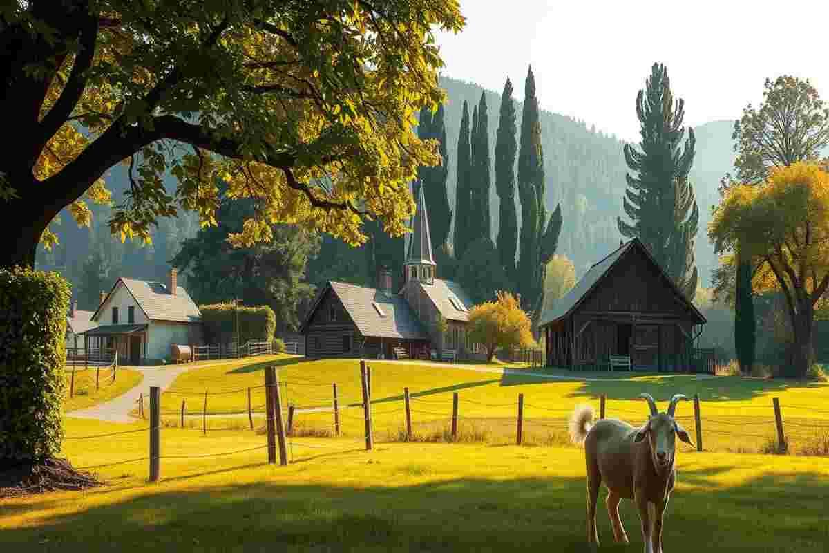 Un intervento straordinario per salvare la vista: corno di capra perfora occhio e cranio