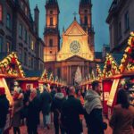 Vienna si trasforma in un magico villaggio natalizio